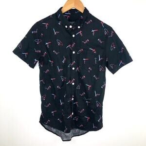 Brooklyn Cloth Mfg. Co Black Surfer Print Shirt